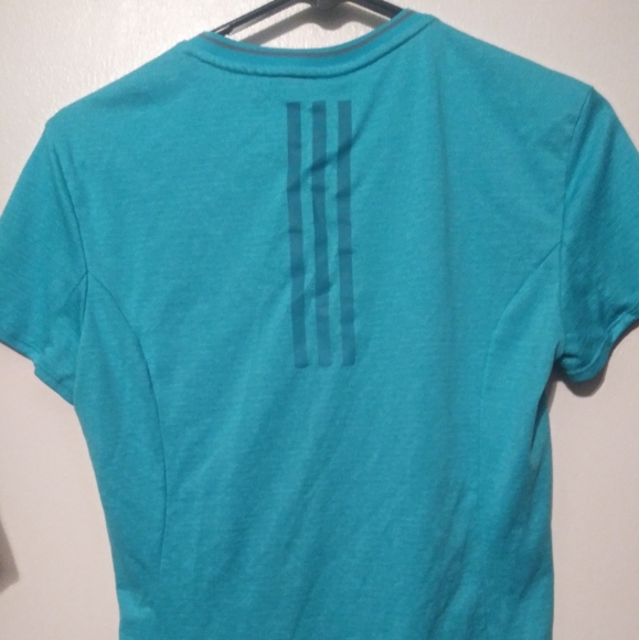 Adidas V Neck T Shirt Womens - Picture 2 of 3